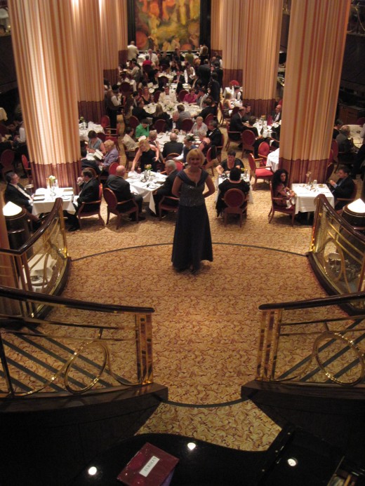 One of the formal dining rooms