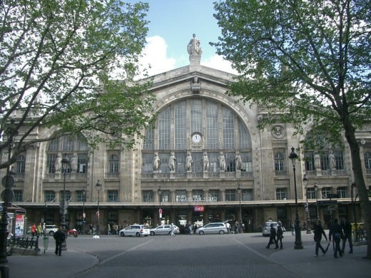 Built in 1846 the Gare du Nord serves 180 million travellers every year.  