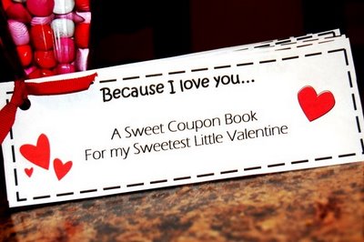printed love coupons