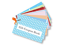 example of a gift coupon book