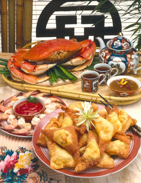 You will find a wide variety of authentic Chinese food.