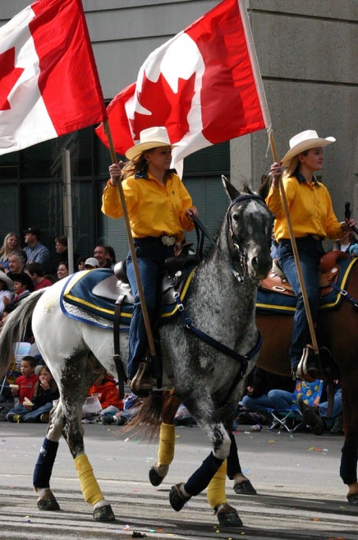 Calgary Stampede -- rodeo is not just for show in Alberta -- it's a way of life, with junior rodeos, high-school rodeos, small town rodeos, big town rodeos and then the biggie -- Calgary Stampede.