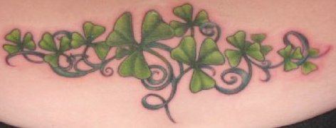 Irish Shamrock Tattoo