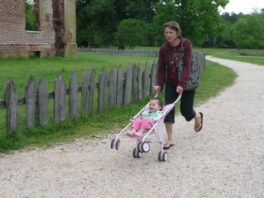 When you're a kid, getting pushed around is great!!