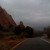 A view of the Garden of the Gods, coming down the big hill.