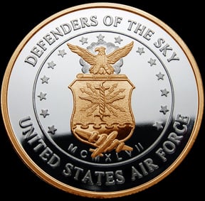 An Air Force challenge coin