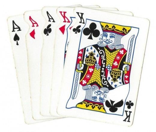 Poker Clip Art - Full House Goo Effect