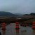 The area in the distance has continued to flood with more water.  All of the area around the pool of water is dry lake bed.