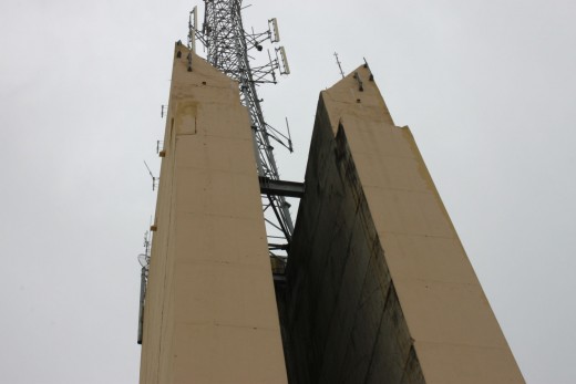 last remaining hangar door tower