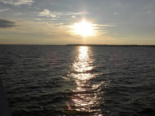 The Sun may set, but God is always with us.