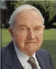 David Rockefeller (one of the co-founders/founders of the Illuminati paper-currency scheme)