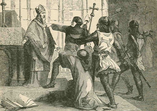 THE MURDER OF THOMAS BECKET