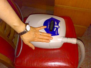 CPAP units are now very compact and easy to take along when traveling