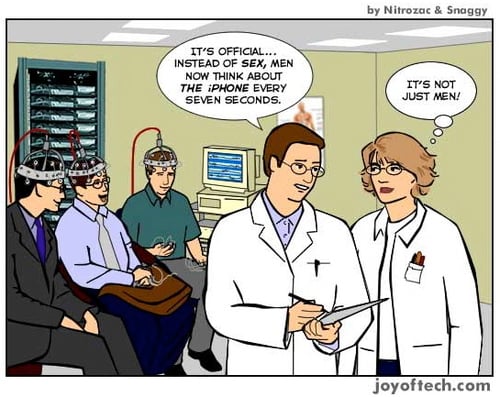 Cartoon from joyoftech.com