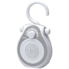 Jensen waterproof shower radio