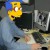 Brad as Milhouse. Brad as Milhouse.