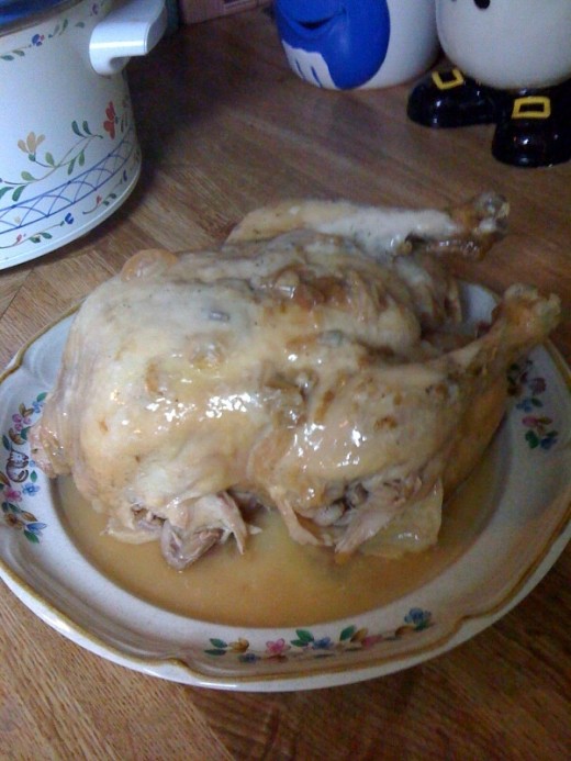 Remove carefully to a plate to serve.