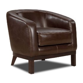 Soflex Houston Accent leather club chair