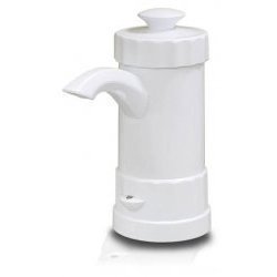 White automatic soap dispenser