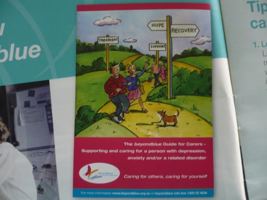 THIS 40 PAGE BOOKLET 'CARING FOR OTHERS, CARING FOR YOURSELF'.IT HAS BEEN DESIGNED TO ASSIST CARERS IN LOOKING AFTER THEIR LOVED ONES AND ALSO THEMSELVES. IT CAME ABOUT AS THE RESULTS OF YEARS OF RESEARCH CARRIED OUT BY A TEAM CALLED 'BEYONDBLUE'