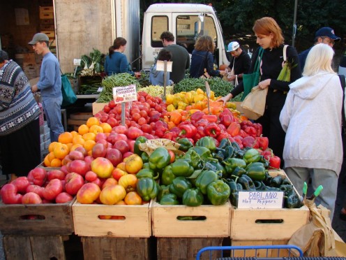 Head to your local farmer's market to find food that's pesticide-free with twice as many nutrients!