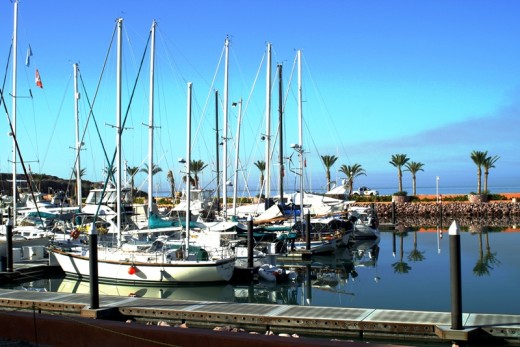 The morning calm at Marina Costa Baja - La Paz, Mexico