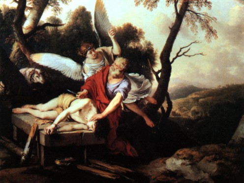 Laurent de La Hyre 1650 Abraham sacrificing Isaac