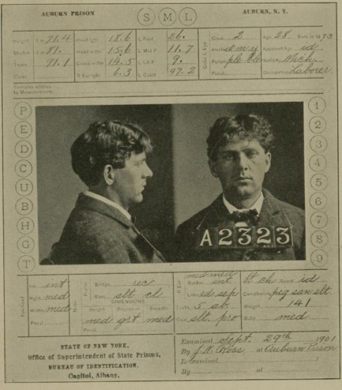 Czolgosz Execution Card