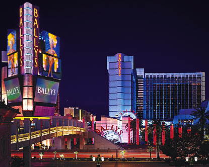 ...all within Bally's Hotel on the Strip