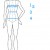 The type of body chart that shows where some common liposuction request areas can be. The type of body chart that shows where some common liposuction request areas can be.