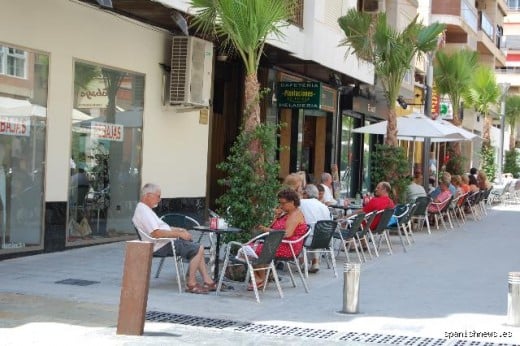....fortunately here in Andalucia there are plenty of outside terraces to sit upon, where the draconian legislation will not be enforcable, so bars will simply empty their clients outside and continue as normal.