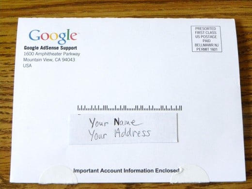 Front of postcard from Google. Author photo.