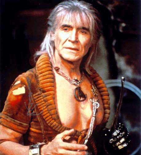 Ricardo Montalban as Khan, a product of 20th century genetic engineering