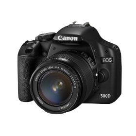 The Canon EOS 500D Digital SLR camera is one of the best currently available DSLR cameras on the market!