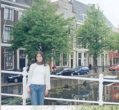 me, at the back is a canal which run across the city and coffee shops too where you can order "pot" and ask for menu