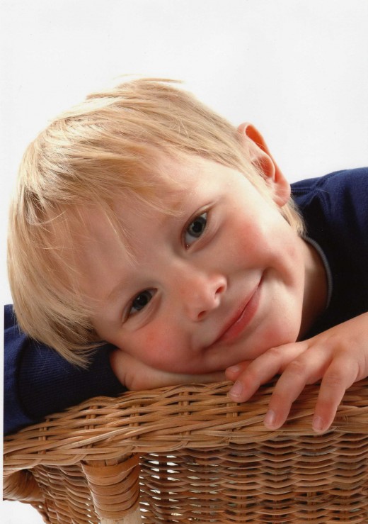 sweet smile of happiness