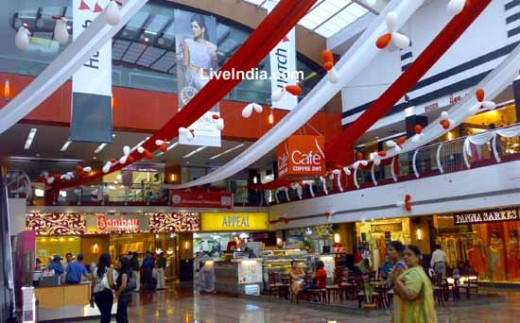 Pitampura shopping mall in Delhi