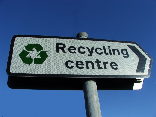 Recycling is great, but re-use is better for the environment.