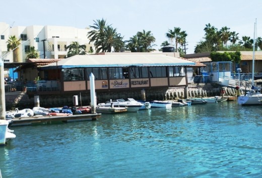 The Dock Side Restaurant at Marina de La Paz - Great food and ambiance to boot.... This marina is right in the heart of La Paz, and while it is not the prettiest marina, it is definitely the best run, and has the broadest selection of boater services