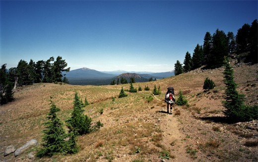 Leaving the north rim, the terrain becomes dry & hot!