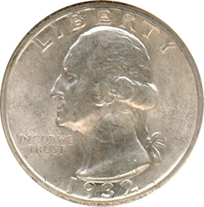 This is a Washington Silver Quarter.