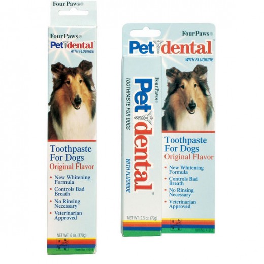 Only use toothpaste designed for dogs! Human toothpaste can make dog's sick!