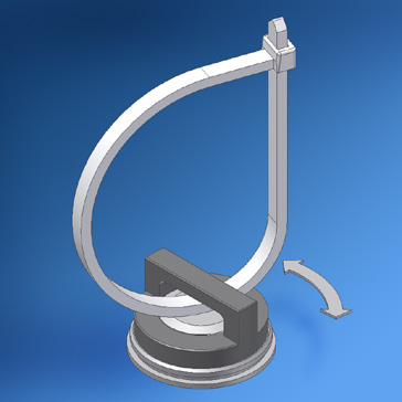 A simple cable tie.