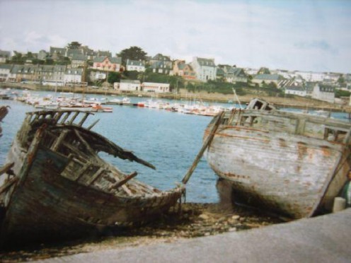 Shipwrecks at Camaret-sur-Mer