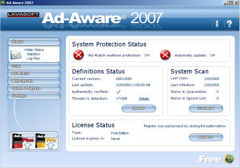 Ad-Aware 2007 Free Edition