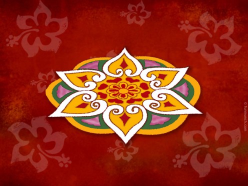 pongal kolam