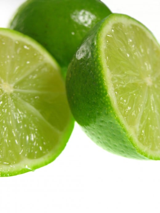 Limes can be added to your water to make it more palatable.