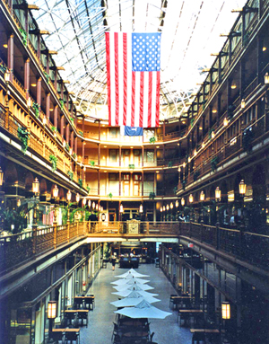 Cleveland's historic Arcade