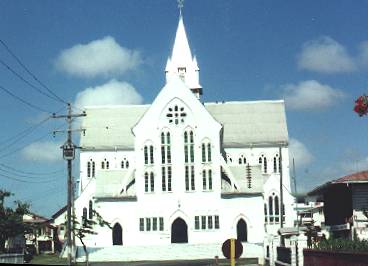 Travel Guyana.  St. George's Cathedral. Courtesy guyana.org