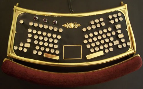 The Steampunk Ergo Keyboard
